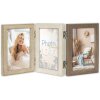Cornice per foto in legno ZEP Trani 3 foto 10x15 cm Marrone/Beige/Crema 37,5x17,5 cm