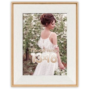 Cornice per foto ZEP SIENA in plastica PS 13x18 cm Bianco