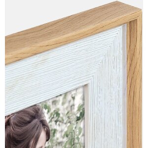 Cornice per foto ZEP SIENA in plastica PS 13x18 cm Bianco