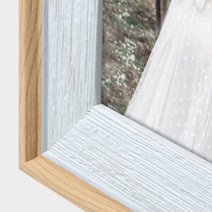 Cornice per foto ZEP SIENA in PS 30x40 cm Bianco