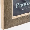 Cornice per foto OLBIA in PS 15x20 cm Grigio effetto legno