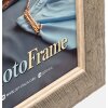 Cornice per foto OLBIA in PS 20x30 cm Grigio Finitura Legno