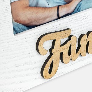 Cornice per foto in legno ZEP Rodriguez 15x20 cm Familia