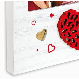 Cornice per foto ZEP Paula 10x15 cm Cuori WH2646