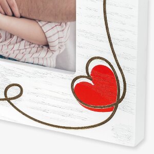 Cornice per foto in legno ZEP Zoe 10x15 cm Cuori WH4846