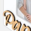 Cornice per foto in legno Lorenzo "Papa" 10x15 cm bianca MP47IE