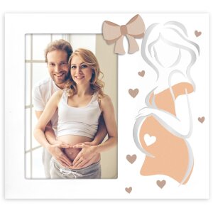 Cornice per foto in legno ZEP Veronica 10x15 cm Gravidanza ER9246