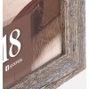 Cornice per foto in legno ZEP TR268A RENTON 15x20 cm Grigio Anticato