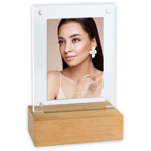 Cornice per foto in acrilico ZEP New York 10x15 cm LED...