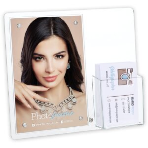 Cornice per foto in acrilico ZEP Lowell 10x15 cm con...