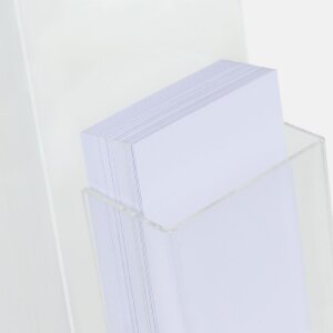 Cornice per foto in acrilico ZEP Lowell 10x15 cm con porta-visite EW327