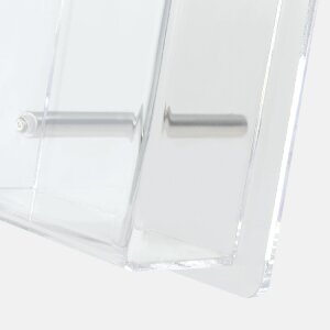 Cornice per foto in acrilico ZEP Lowell 10x15 cm con porta-visite EW327