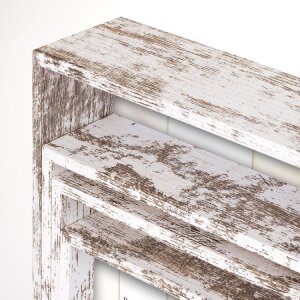 Set di cornici per foto Ravenna ZEP Bianco anticato 10x15...