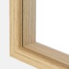 Cornice in legno Alice Natur 30x30 cm con passepartout 20x20 cm