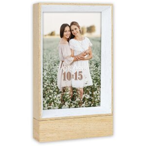 Cornice per foto in legno ZEP Matilde N 10x15 cm marrone...