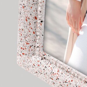 Cornice per foto ZEP Pollock Bianca 10x15 cm