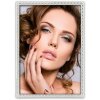 Cornice per foto in metallo lucido ZEP 120S23 Argento 10x15 cm
