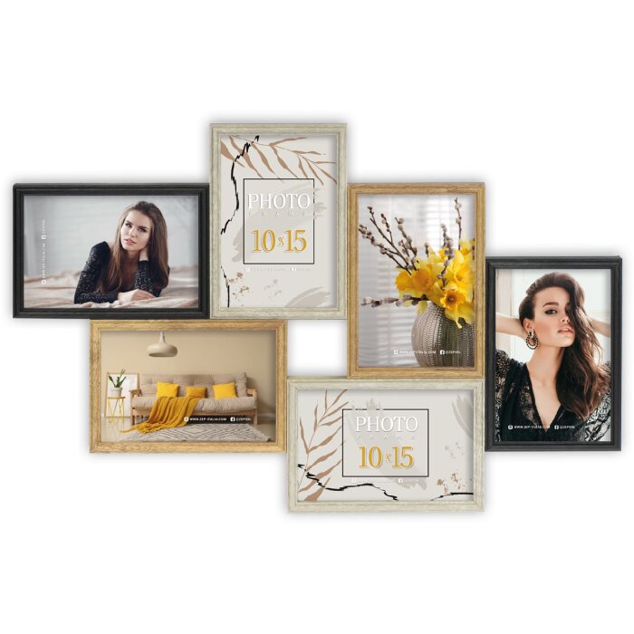 Cornice per foto ZEP Galerie Tirana 6 foto 10x15 cm BM996