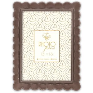 Cornice per foto HERVE B in resina Marrone 10x15 cm