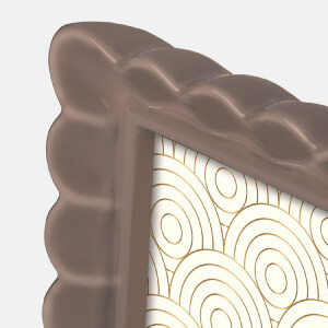 Cornice per foto HERVE B in resina Marrone 10x15 cm