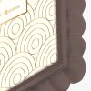 Cornice per foto HERVE B in resina marrone 15x20 cm