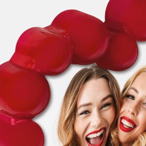 Cornice per foto ZEP Jodie 13x13 cm rossa a forma di cuore