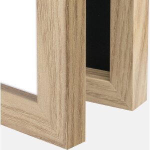 Cornice per foto in legno ZEP London Natur MRN82 per documenti DIN A4 24,5x33x4 cm