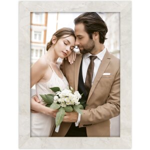 Cornice per foto in legno ZEP Lord 15x20 cm bianco MPW768