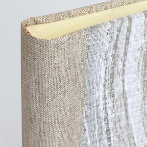 Album fotografico Nora White ZEP 25x25 cm beige crema grigio GH113B
