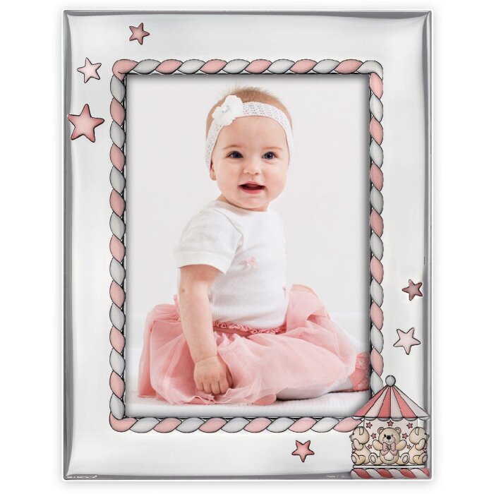 Cornice per foto ZEP Baby Federico Rosa 10x15 cm B22746P