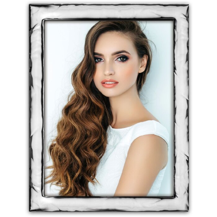 Cornice per foto ZEP Crotone 10x15 cm Argento Lucido B75746