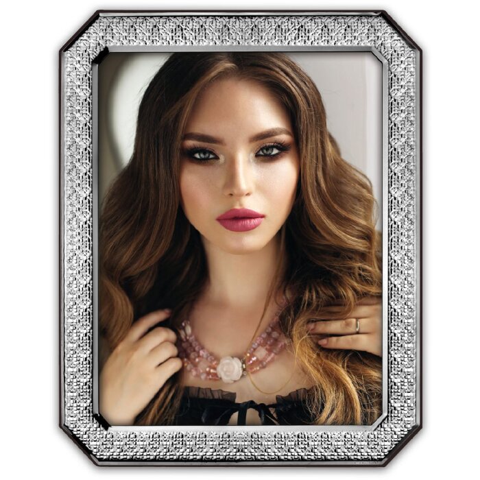 Cornice per foto ZEP Lucca 15x20 cm argento lucido B42468