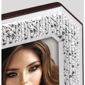 Cornice per foto ZEP Lucca 15x20 cm argento lucido B42468