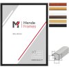 MendeFrames H011 Cornice in legno massello molte dimensioni molti colori vetro selezionabile
