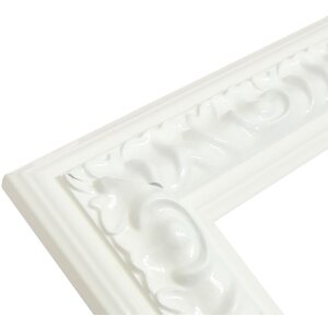 Cornice per foto in legno Deknudt S996K1 30x40 cm Bianco