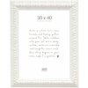 Cornice per foto in legno Deknudt S996K1 30x40 cm Bianco