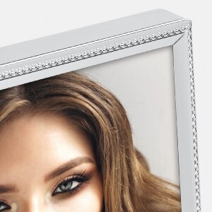Cornice per foto ZEP 120S24 lucida metallo argento 10x15...