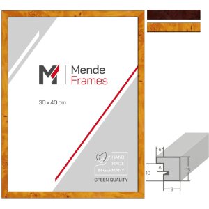 Cornice in legno MendeFrames H14B Decorazione a radice...
