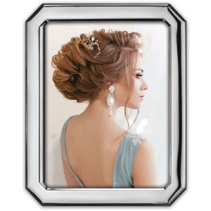 Cornice per foto Salerno lucida ZEP Argento 10x15 15x20...