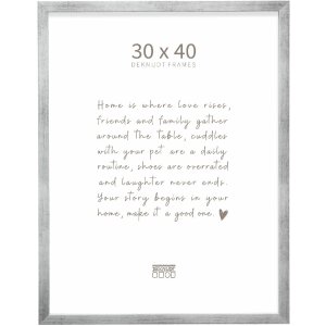 Cornice per foto Deknudt S243 in legno con profilo a...