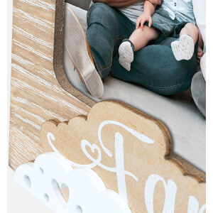 Cornice per foto in legno ZEP Tudor Family Marrone 13x18 o 15x20 cm