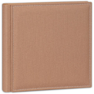 Album a libro ZEP Cesare con copertina in tessuto 60 pagine, disponibile in 23x30 cm, 25x25 cm e 30x30 cm, nei colori Sabbia, Rosso, Blu, Arancio e Ecru