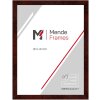 Cornice per foto in legno MendeFrames H14C con decoro radice scuro 20x60 cm e vetro antiriflesso