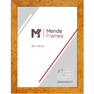 Cornice per foto MendeFrames H14D decoro radice chiaro 59,4x84,1 cm con vetro artificiale