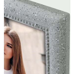 Cornice per foto ZEP Pollock Terrazzo Bianco Grigio Marrone 10x15 13x18 15x20 cm