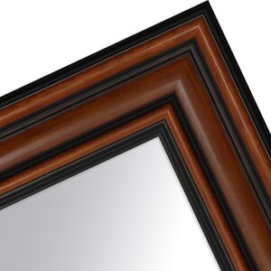 Specchio da parete MendeFrames H017 Noce 50x70 cm