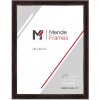 Cornice in legno nera MendeFrames H025 13x13 cm vetro museo H025-310-013-013M-00
