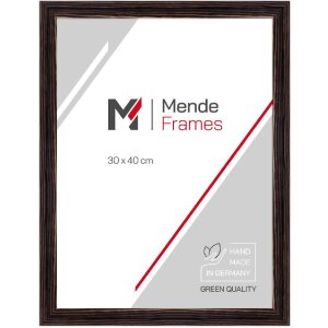 Cornice per foto MendeFrames H025 Nero 20x28 cm con vetro...