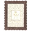 Cornice per foto HERVE in resina ZEP Bianco Tortora Marrone 10x15 13x18 15x20 cm