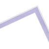 Cornice per foto in legno MendeFrames H080 Viola 13x13 cm con vetro museale
